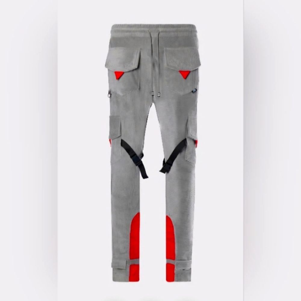 THC Cargo Pants New Mens Size Small/30 Smokey Grey